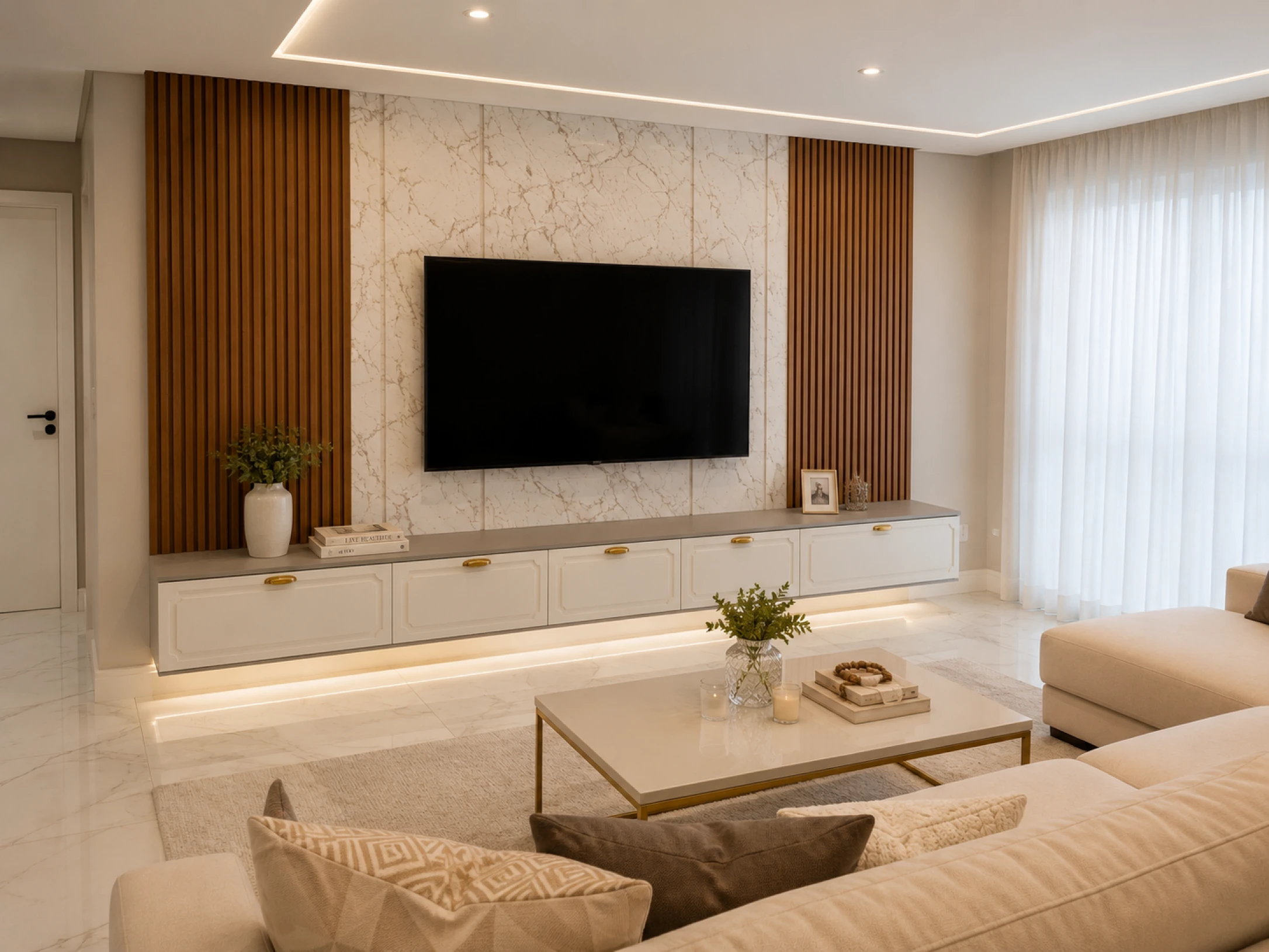 Sala planejada funcional